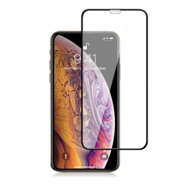 Защитное стекло черное 9D для iPhone 12/12 Pro 6.1 BINGO